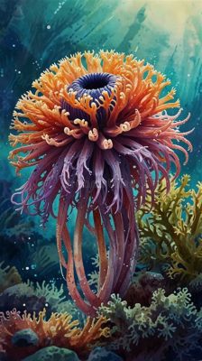 Vittata Sea Anemone: Possessing Stinging Tentacles, This Creature Dazzles Divers with its Vivid Colors!